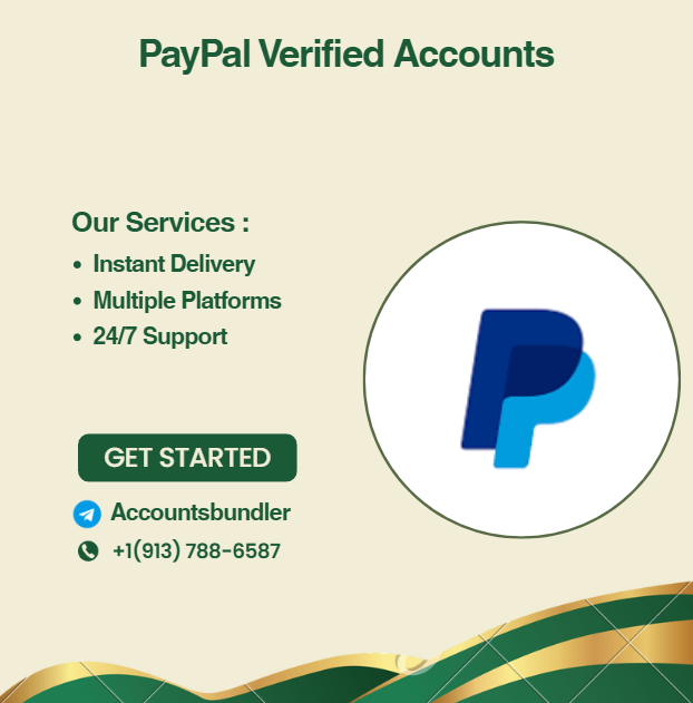 Buy PayPal Verified Accounts